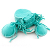  Luxuirious custom logo string velvet jewelry pouch gift bags