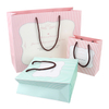 Factory customize coated fold able paper bag for luxury gift paper shopping bag