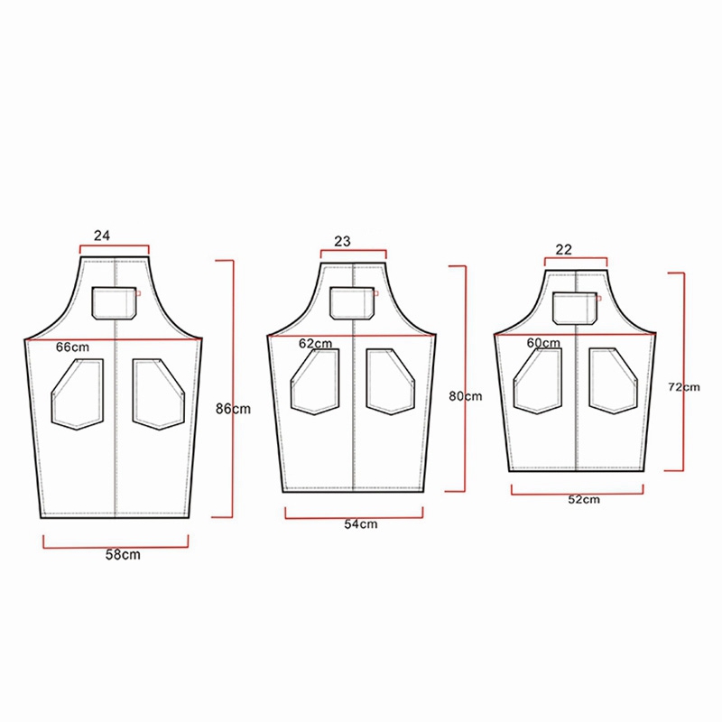 Hot Sale Simple Superior Multipurpose Jeans Work Apron