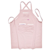 Logo custom color cotton strap apron coffee shop floral garden tea shop work apron 