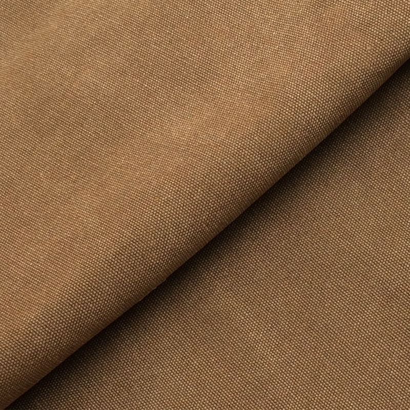 Deep Khaki Canvas Hanging Neck Fashion Men And Women Apron Overalls Coffee Shop Hair Salon Apron LOGO Custom