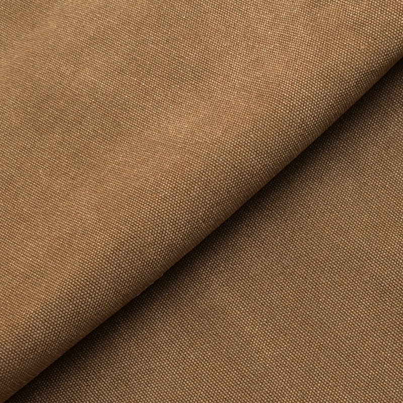 Deep Khaki Canvas Hanging Neck Fashion Men And Women Apron Overalls Coffee Shop Hair Salon Apron LOGO Custom