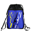 Custom polyester drawstring backpack waterproof outdoor sports light fitness football bag
