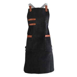 China manufacturer profession supply restaurant chef kitchen cooking garden cleaning canvas work apron for women