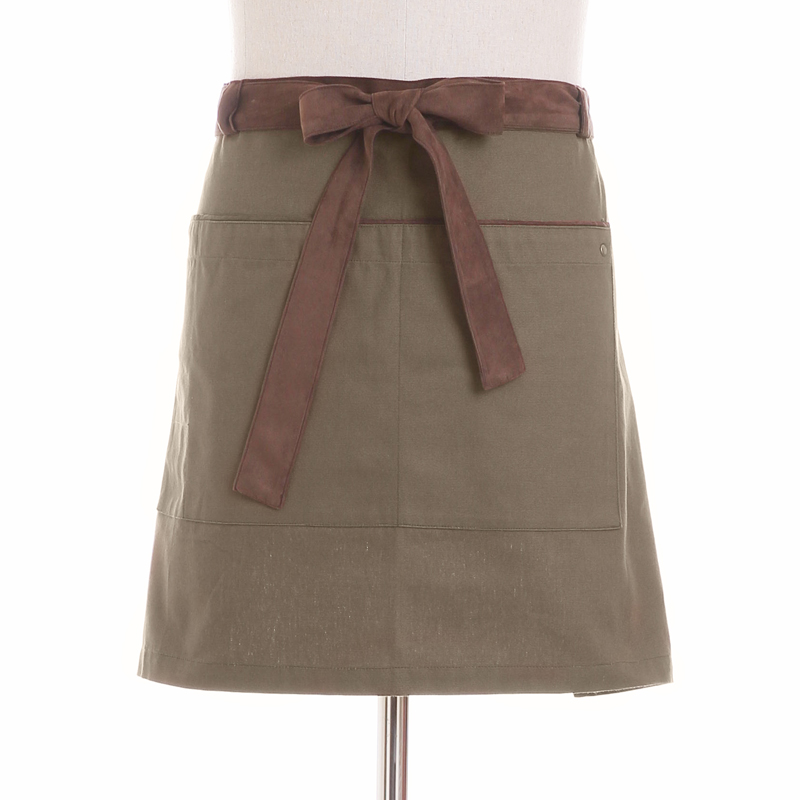 Amazon hot sale professional portable and durable work cotton apron for adults