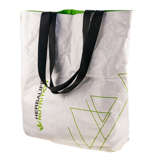 Double-sided logo printing multi-function use on both sides waterproof tyvek tote shopping bag