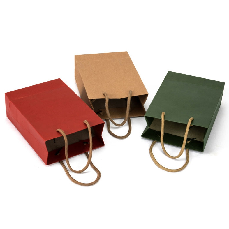 Simple shopping gift sundry paper bags can be wholesale custom LOGO