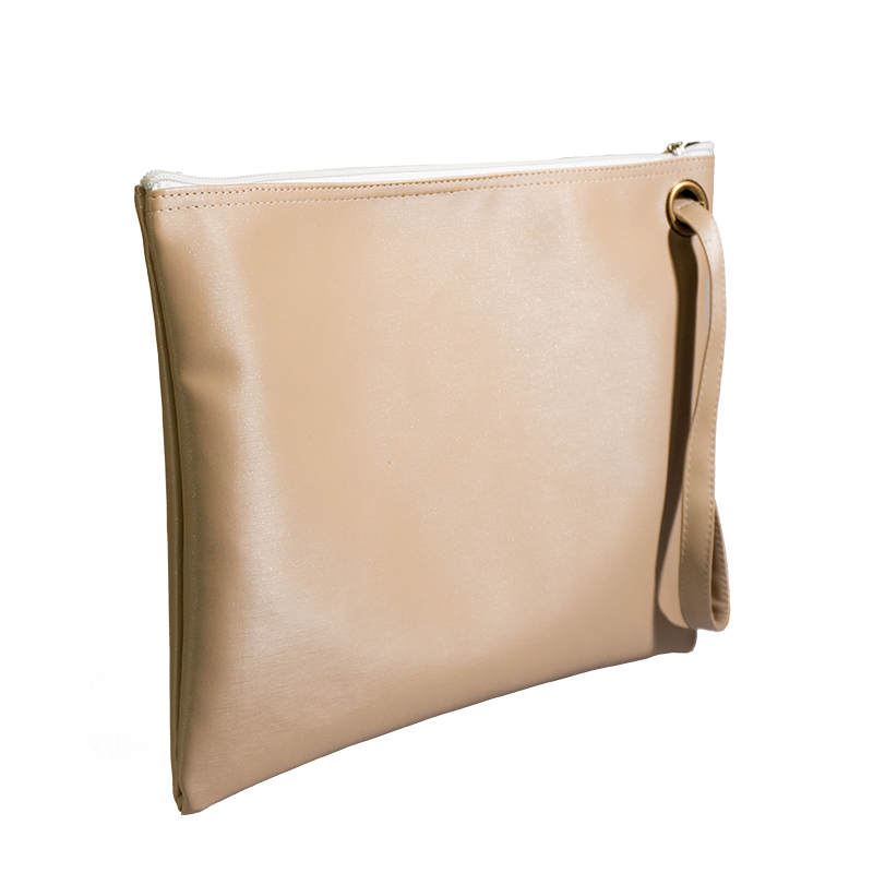 Factory stock product simple portable women pu handbag with one click order