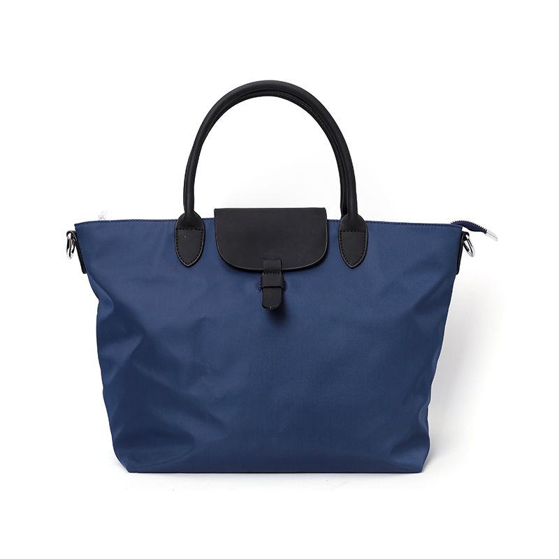 Custom logo printed fashional and durable oxford tote bag with multipurpose