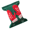 Factory custom full version printing Christmas special cotton and linen tissue box with stock sample supply