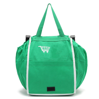 Supermarket shopping cart special use non woven shopping tote bag