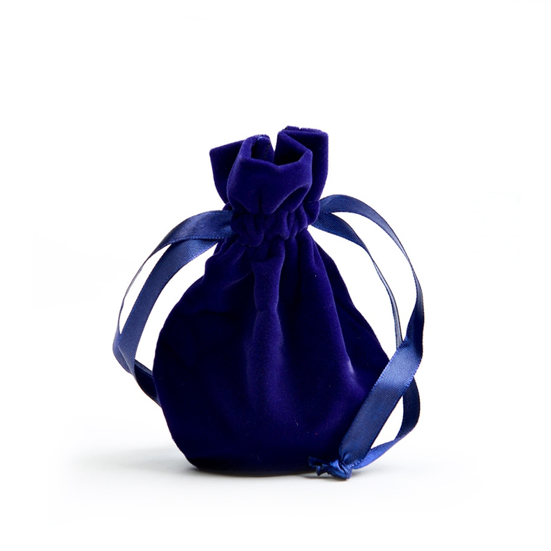 Wholesale velvet christmas gift bag jewelry pouch