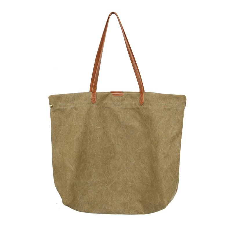 High quality retro design large canvas shopping bag