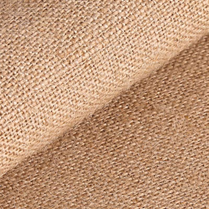 Lightweight breathable jute tote shopping bag 