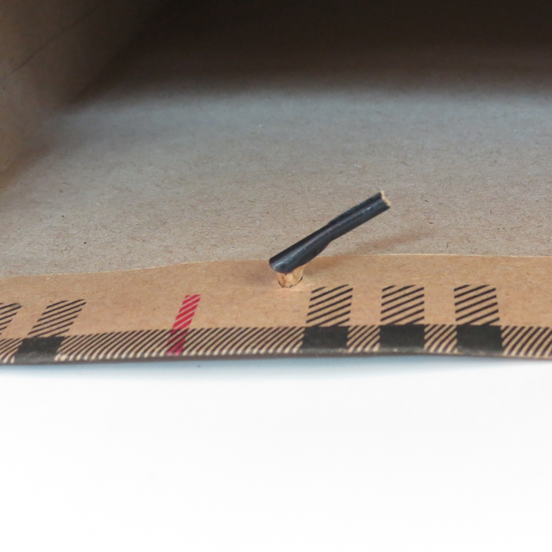 New Design Custom Style Kraft Paper Gift Tote Shopping Bag