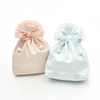 Custom logo stain pouch drawstring bag for cosmetics
