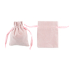 Wholesale custom color plain velvet drawstring gift pouch