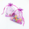 Organza jewelry packaging bags small drawstring pouch gift bag