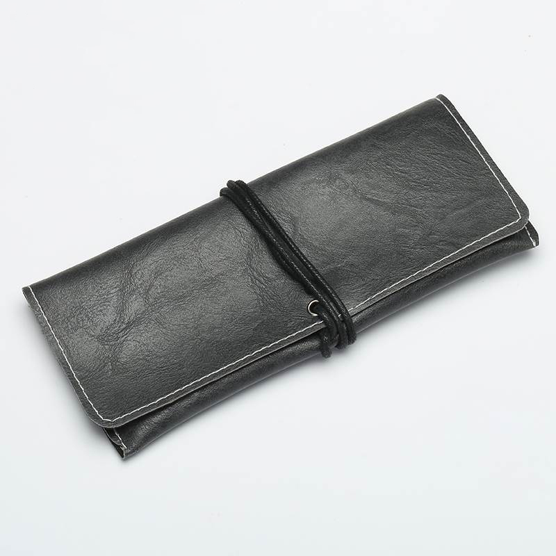Handmade retro bundled glasses case sunglasses myopia glasses case glasses bag leather storage bag