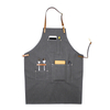 Wholesale top grade eco-friendly oil proof denim apron for kitchen cooking