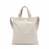 Factory logo custom cotton canvas tote shopping bag for women