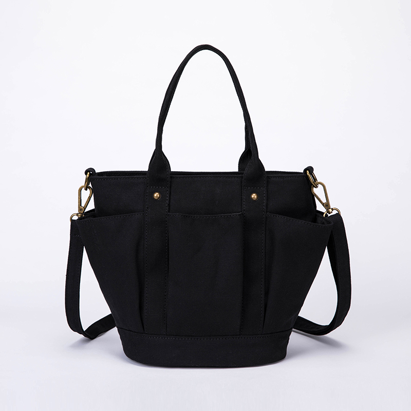 Ins hot sale cotton canvas bag slung shoulder bag leisure travel tote bag