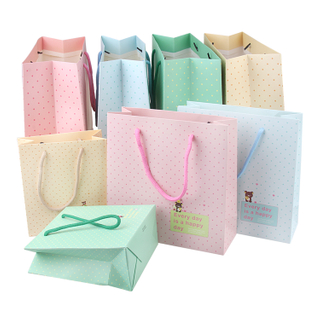  Shopping retail brown cheap kraft paper bags with handle for wholesale