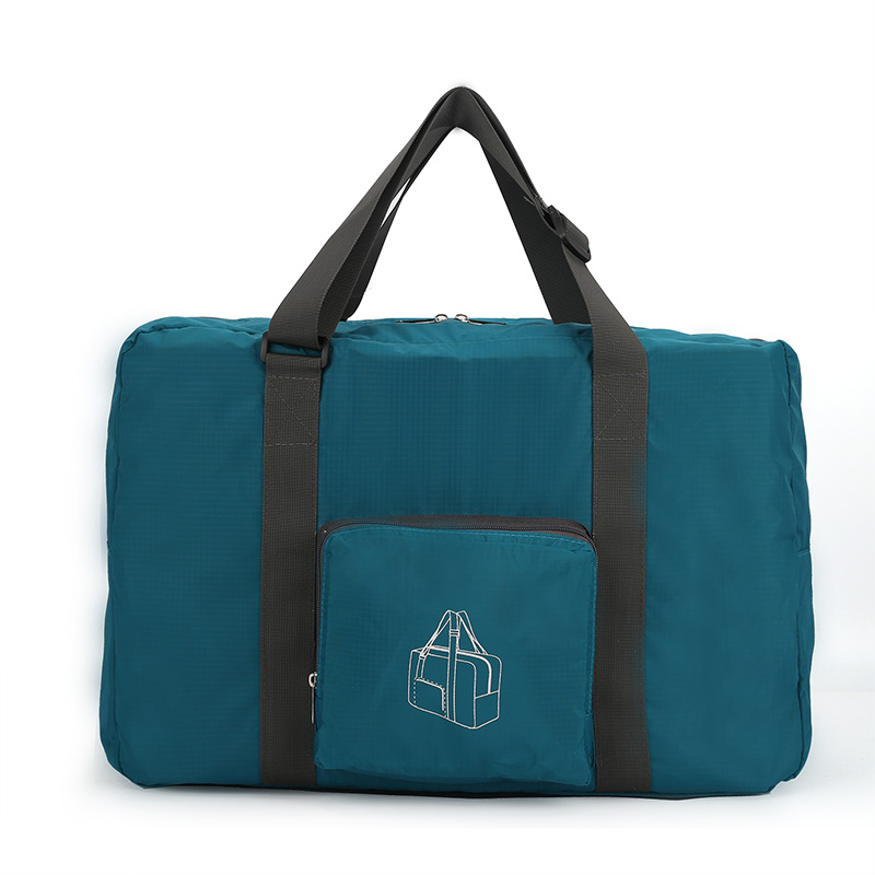 Portable folding travel clothing finishing storage bag daily waterproof nylon oxford cloth shopping bag