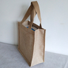 Wholesale cheap fine linen shopping bag gift bag portable webbing