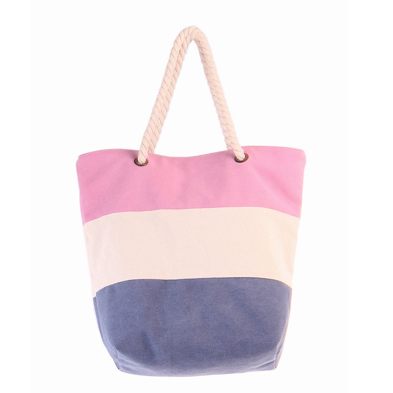 Factory logo custom reusable cotton canvas shopping bag for women