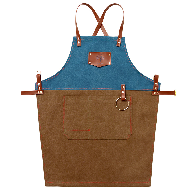 custom logo canvas apron (5)