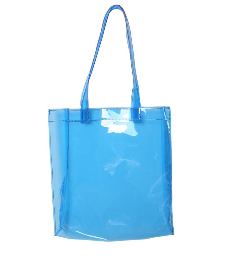 Factory price handles customized pvc bag for gift and shopping