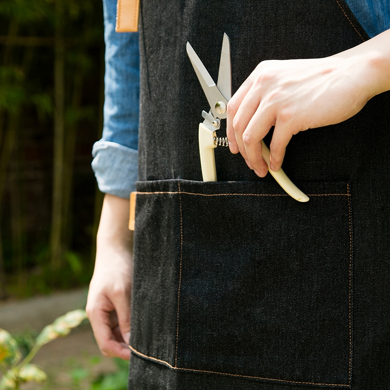 Simple Design Household Denim Gardening Apron