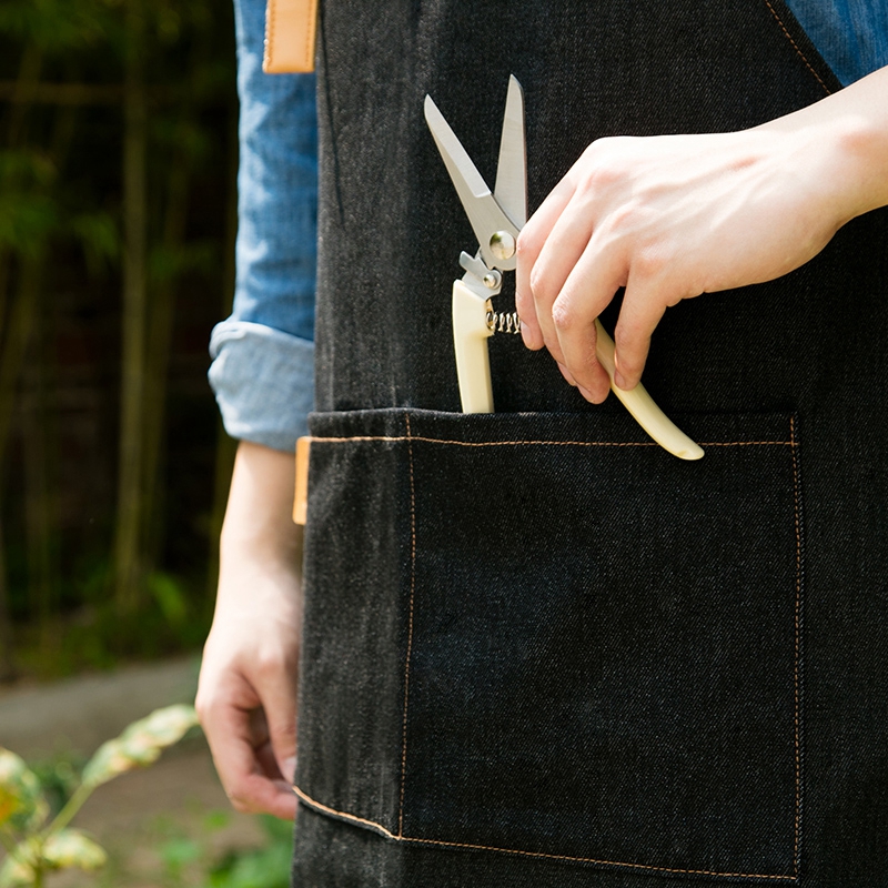 Simple Design Household Denim Gardening Apron