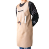 Vest Style Waterproof Oil Resistant PU Coating Handmade Exquisite Inclusive Family Kitchen Use Florist Gardening Work Apron