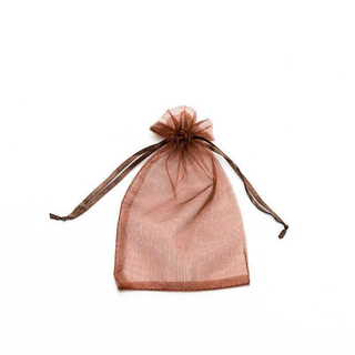 Transparent wedding gift package organza drawstring bag