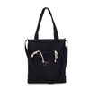 New style fashion portable large capacity canvas tote bag for student