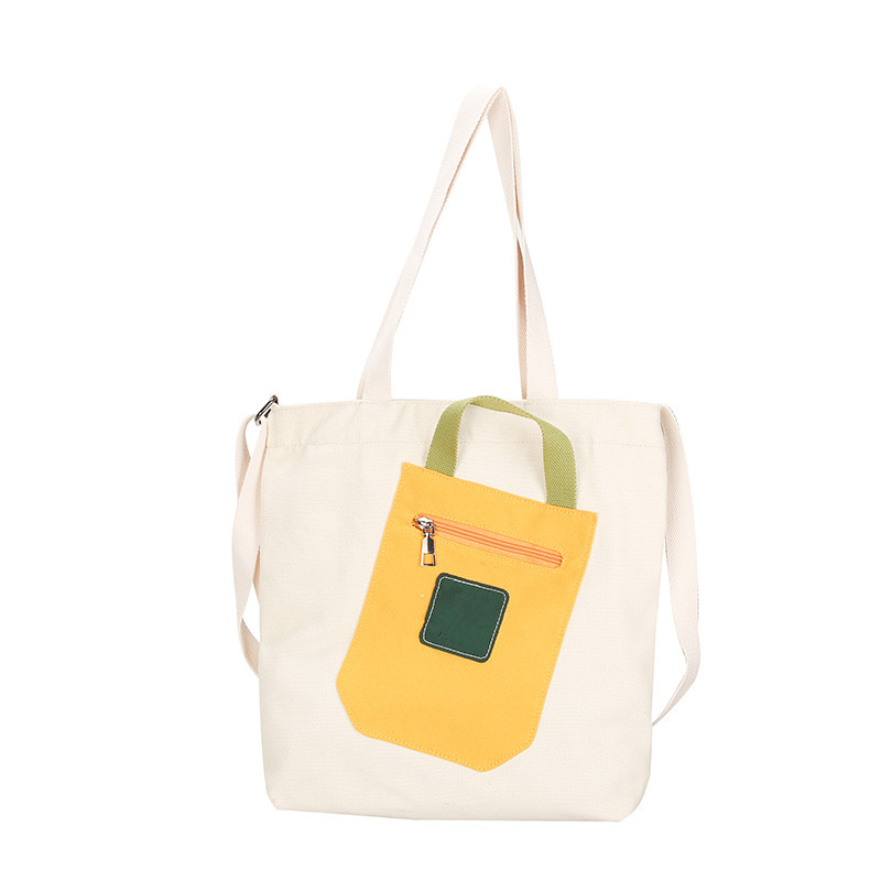 China factory price direct supplies new design reusable eco-friendly canvas tote bag