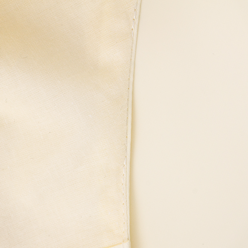 Light yellow fresh and fashion fabric waterproof personalized custom women shoulder pu ladies bag