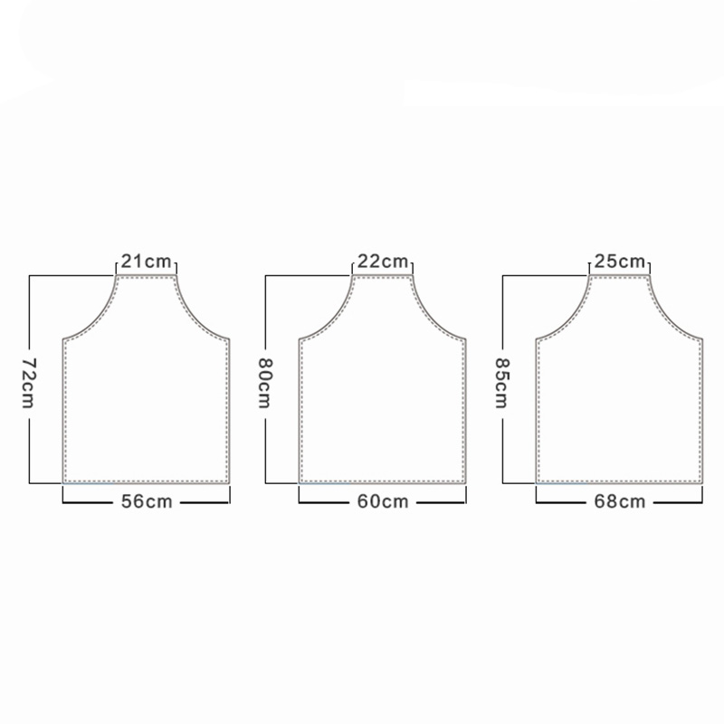 Wholesale Hot-selling Blue Denim Fabric Barbershop Jeans Work Apron