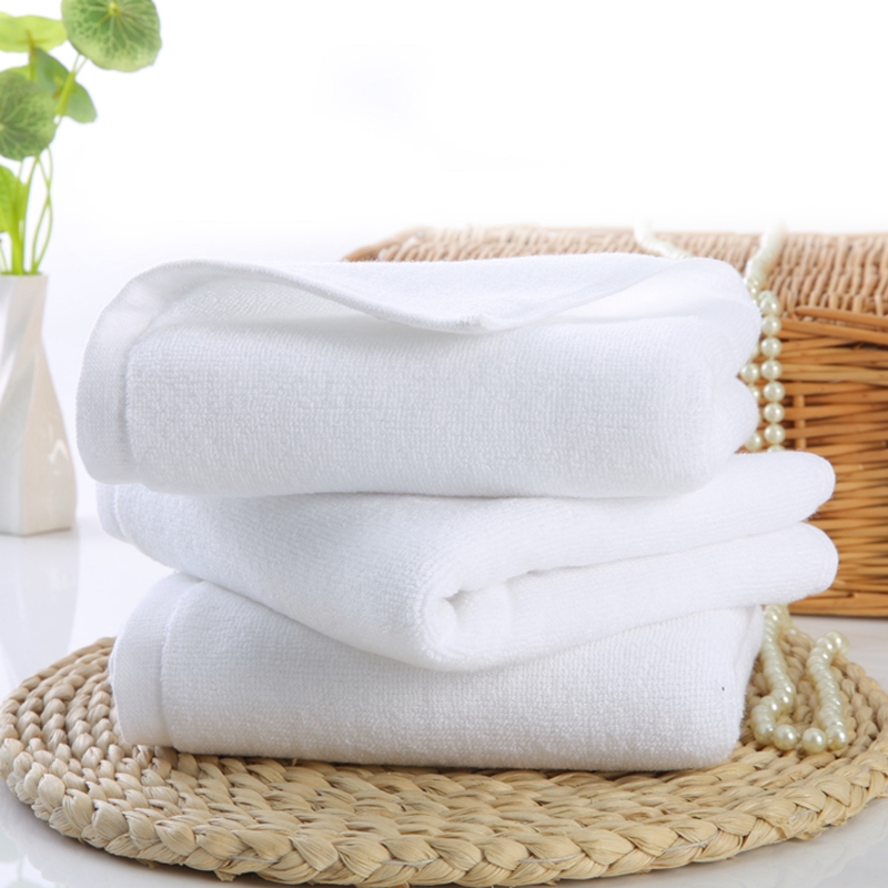 Factory direct supply 100% cotton hote pure white towel 