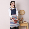 New Adult Sexy Bohemian Style Printing Soft Canvas Fabric Apron Elegant Ethnic Style Waist For Ladies