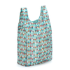 Environmentally friendly portable folding large capacity polyester supermarket shopping tote bag