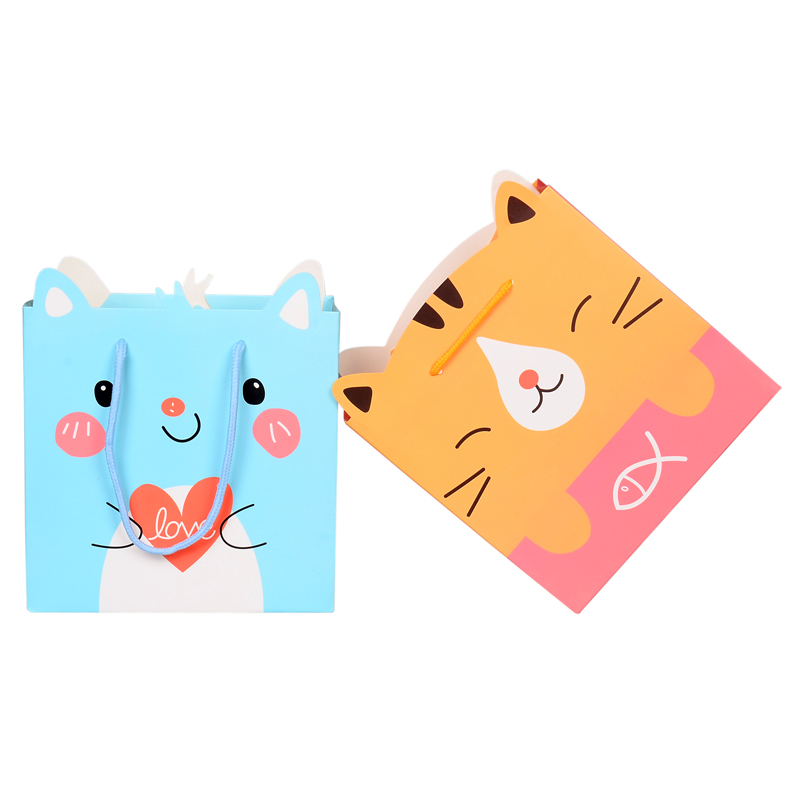 Custom Logo printed shopping promotion paper packaging gift bags