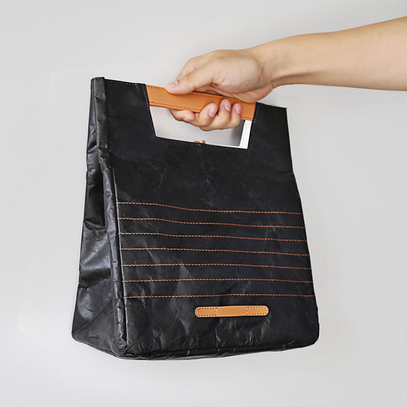 Strong reusable natural eco friendly breathable soft comfortable computer storage bag waterproof tyvek shopping bag