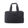 Large capacity black travel bag folding nylon portable light sports tote bag