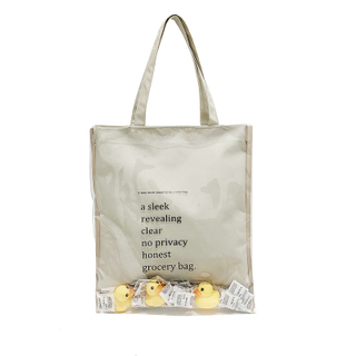 New style double waterproof canvas tote bag