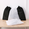 Household dustproof non woven drawstring bag for shoe package