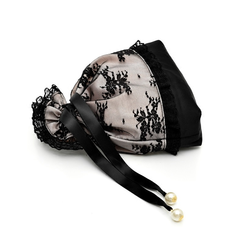 Wholesale lace organza pouch drawstring for gift
