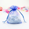 Organza jewelry packaging bags small drawstring pouch gift bag